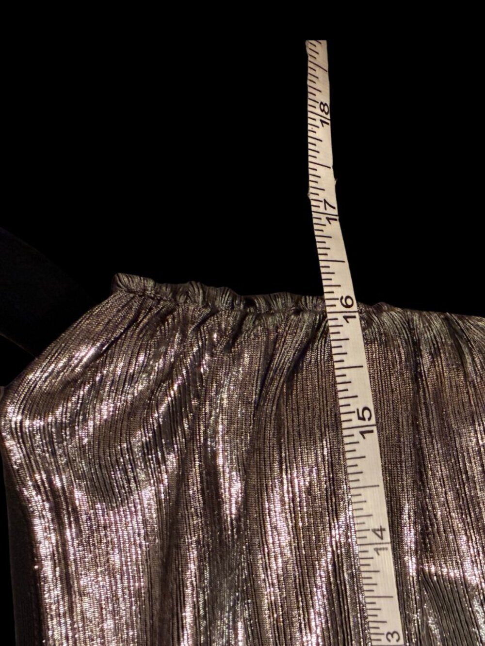 Bronx & Banco Metallic Evening Gown - Picture 6 of 12